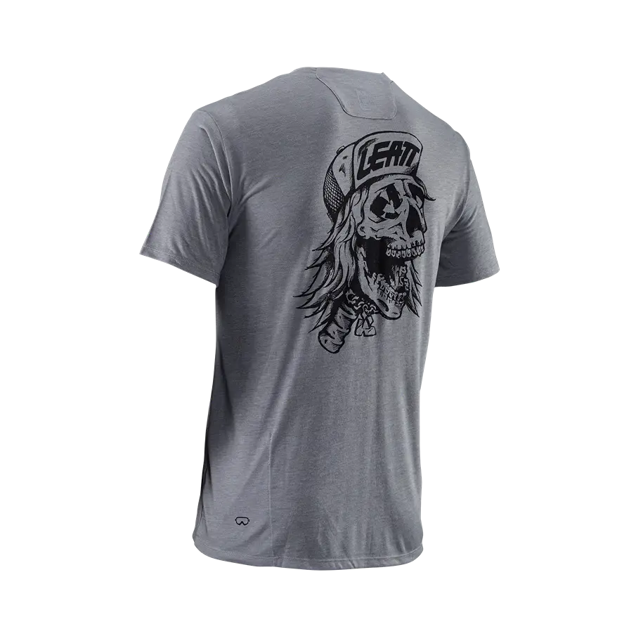 Leatt Gravity 1.0 Short Sleeve MTB Jersey - Granite - 2024