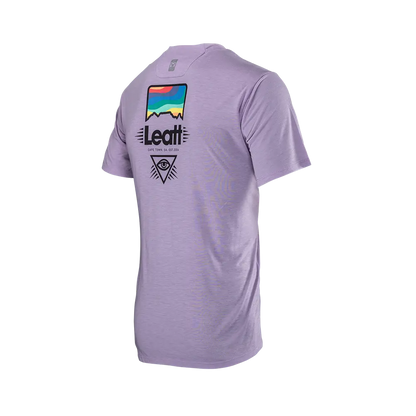 Leatt Gravity 1.0 Short Sleeve MTB Jersey - Lavender - 2024