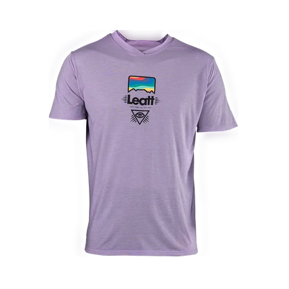 Leatt Gravity 1.0 Short Sleeve MTB Jersey - Lavender - 2024