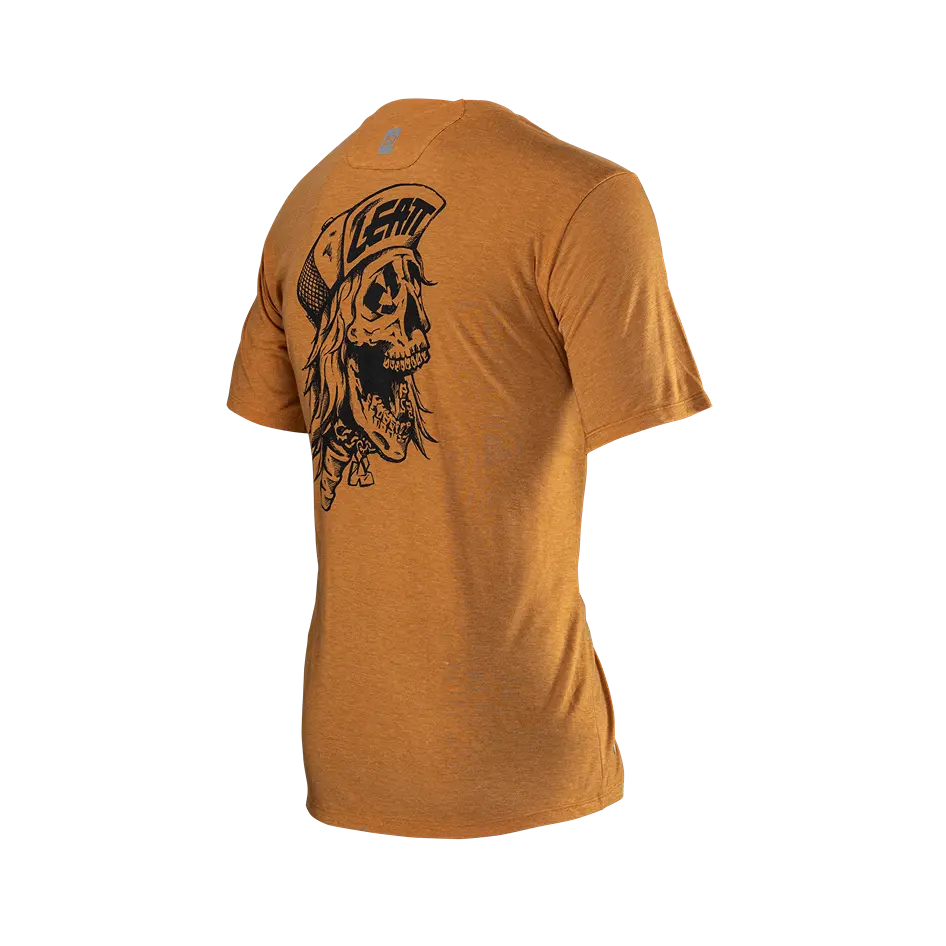 Leatt Gravity 1.0 Short Sleeve MTB Jersey - Rust - 2024