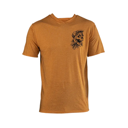 Leatt Gravity 1.0 Short Sleeve MTB Jersey - Rust - 2024