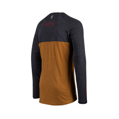 Leatt Gravity 2.0 Long Sleeve MTB Jersey - Peanut - 2024