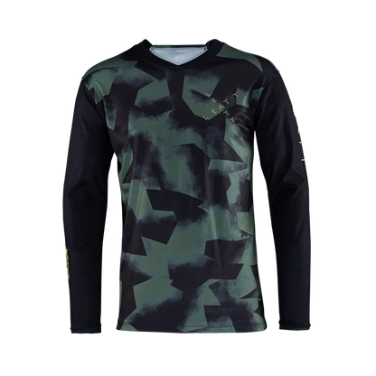 Leatt Gravity 3.0 Long Sleeve MTB Jersey - Spinach - 2024