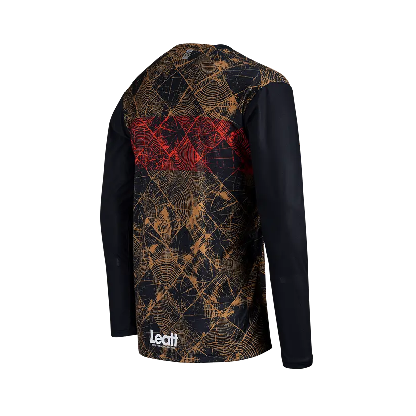 Leatt Gravity 3.0 Long Sleeve MTB Jersey - Timber - 2024