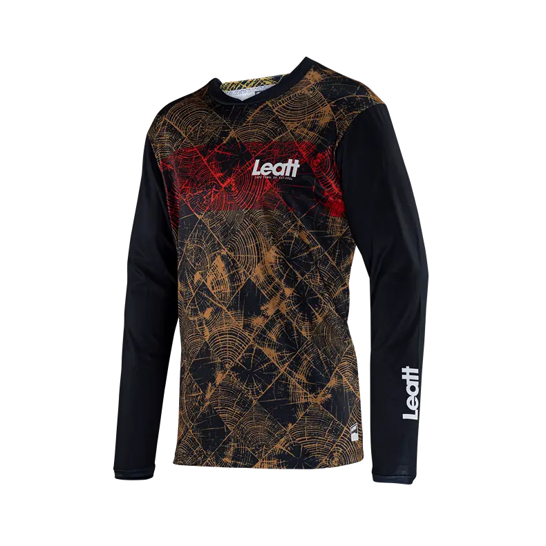 Leatt Gravity 3.0 Long Sleeve MTB Jersey - Timber - 2024