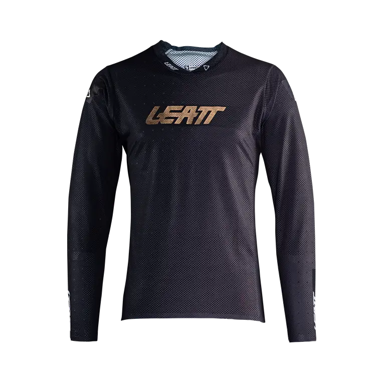 Leatt Gravity 4.0 Long Sleeve MTB Jersey - Black - 2024