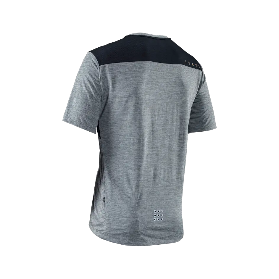 Leatt Trail 1.0 Short Sleeve MTB Jersey - Granite - 2024
