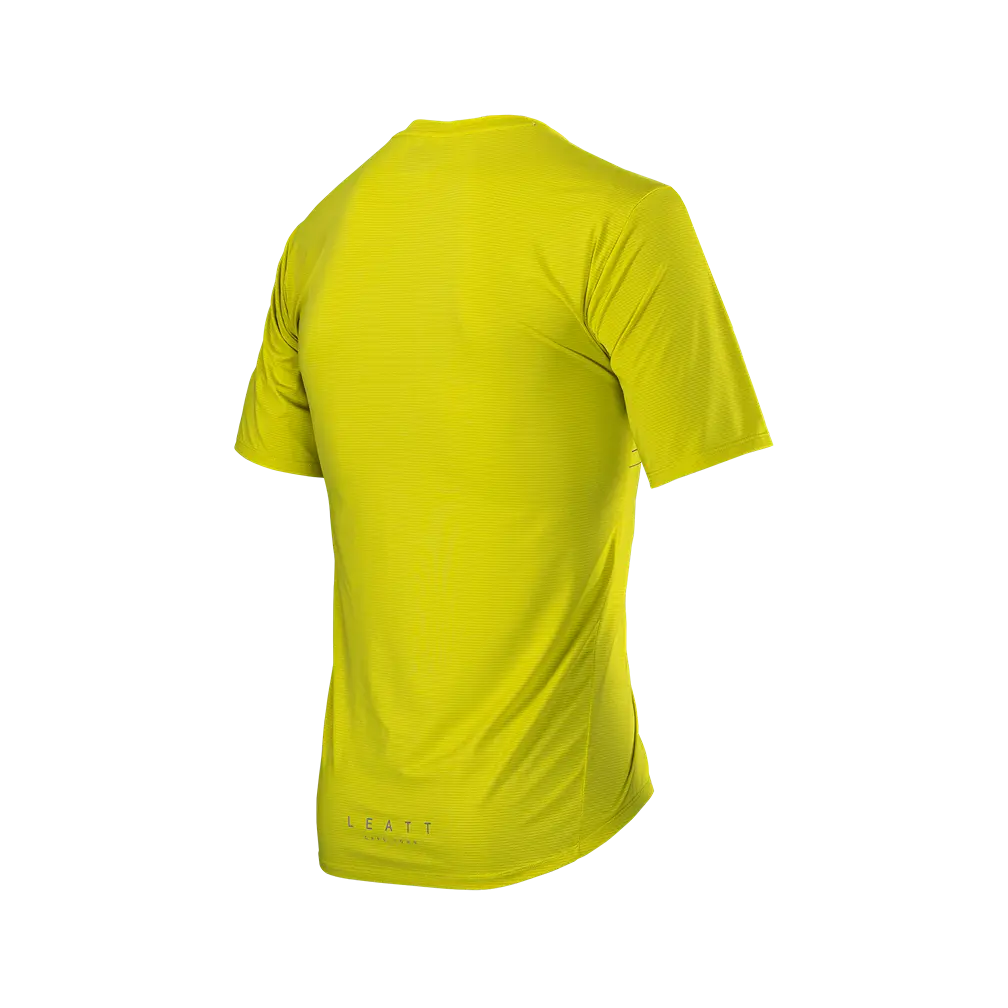 Leatt Trail 1.0 X-Flow Short Sleeve MTB Jersey - Acid - 2024