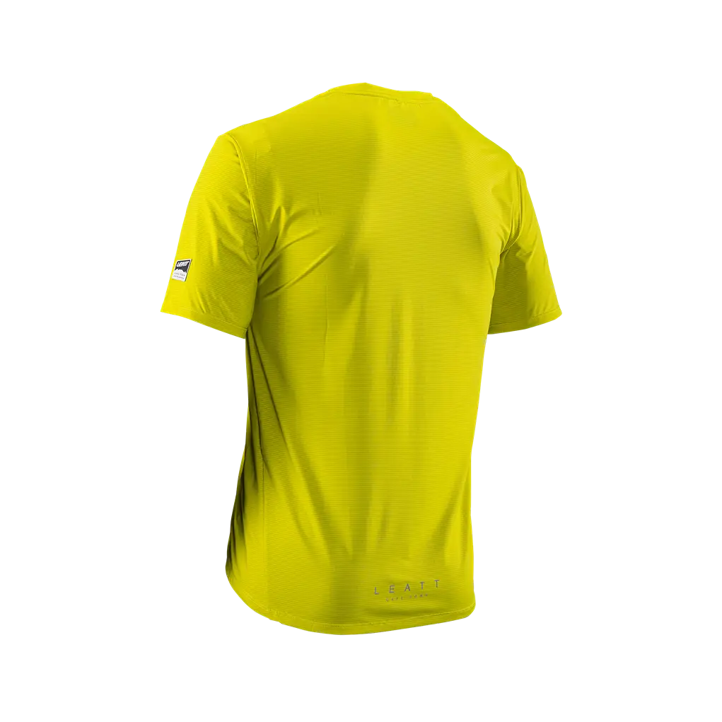 Leatt Trail 1.0 X-Flow Short Sleeve MTB Jersey - Acid - 2024