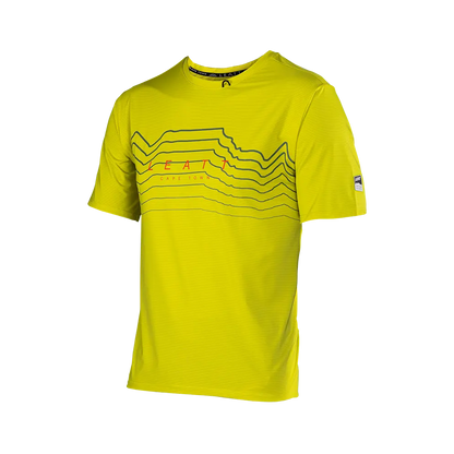 Leatt Trail 1.0 X-Flow Short Sleeve MTB Jersey - Acid - 2024