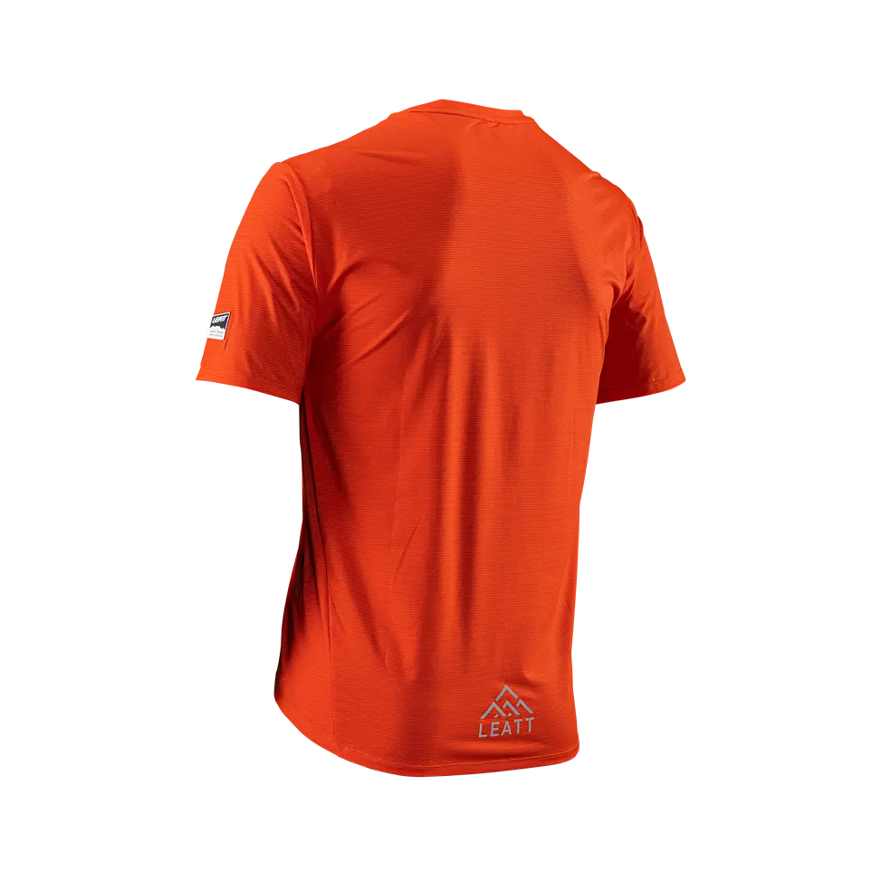 Leatt Trail 1.0 X-Flow Short Sleeve MTB Jersey - Glow - 2024
