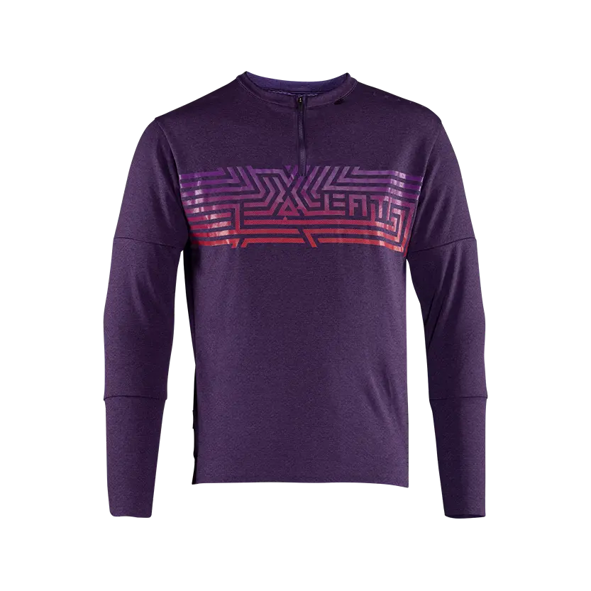 Leatt Trail 4.0 Long Sleeve MTB Jersey - Velvet - 2024