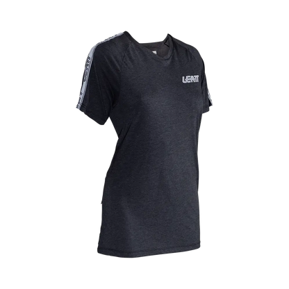Leatt AllMtn 2.0 Short Sleeve MTB Jersey - Womens - Black - 2024