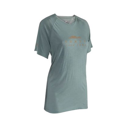 Leatt AllMtn 2.0 Short Sleeve MTB Jersey - Womens - Pistachio - 2024