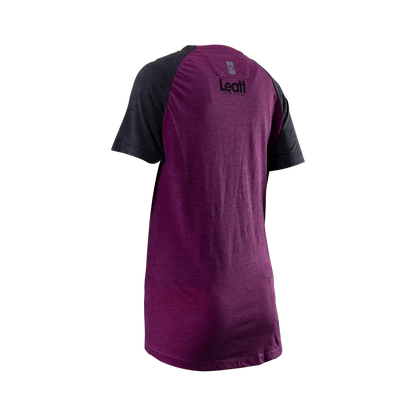 Leatt AllMtn 2.0 Short Sleeve MTB Jersey - Womens - Purple - 2024