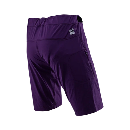 Leatt Trail 1.0 MTB Short - With Liner - Velvet - 2024