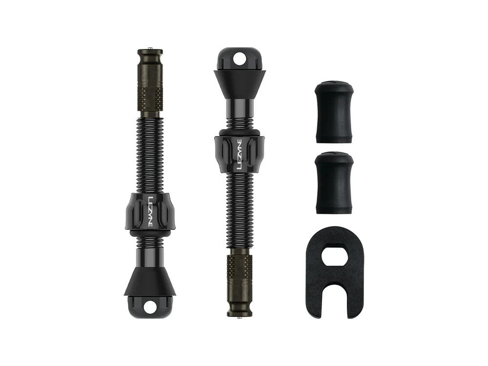 Lezyne CLIK TLR Pro Tubeless Valves - Black