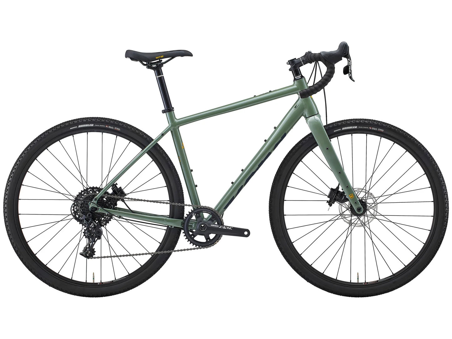 Kona Libre 700c Gravel Bike - Metallic Green - 2025