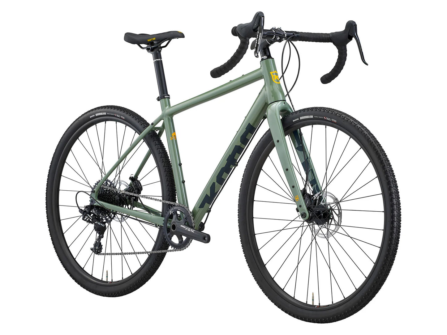Kona Libre 700c Gravel Bike - Metallic Green - 2025