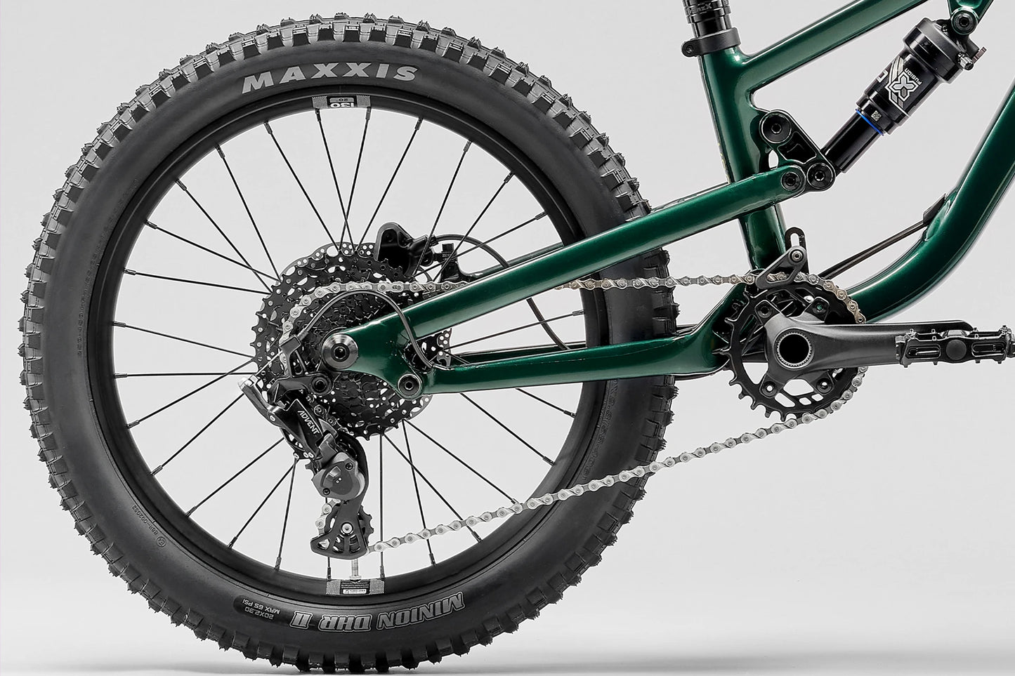 Norco Fluid FS 20 - Dark Metallic Green - 2026