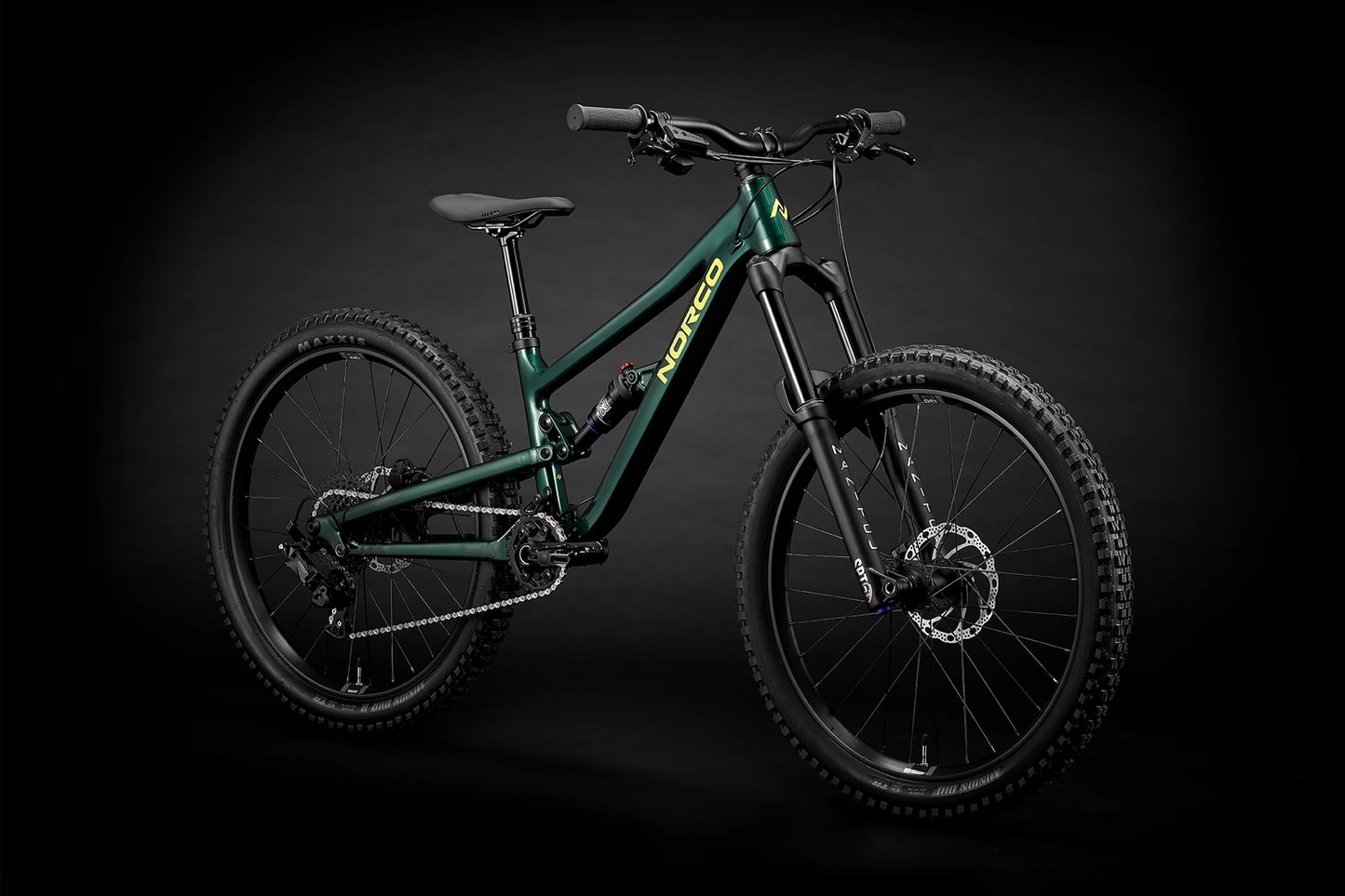 Norco Fluid FS 24 - Dark Metallic Green - 2026
