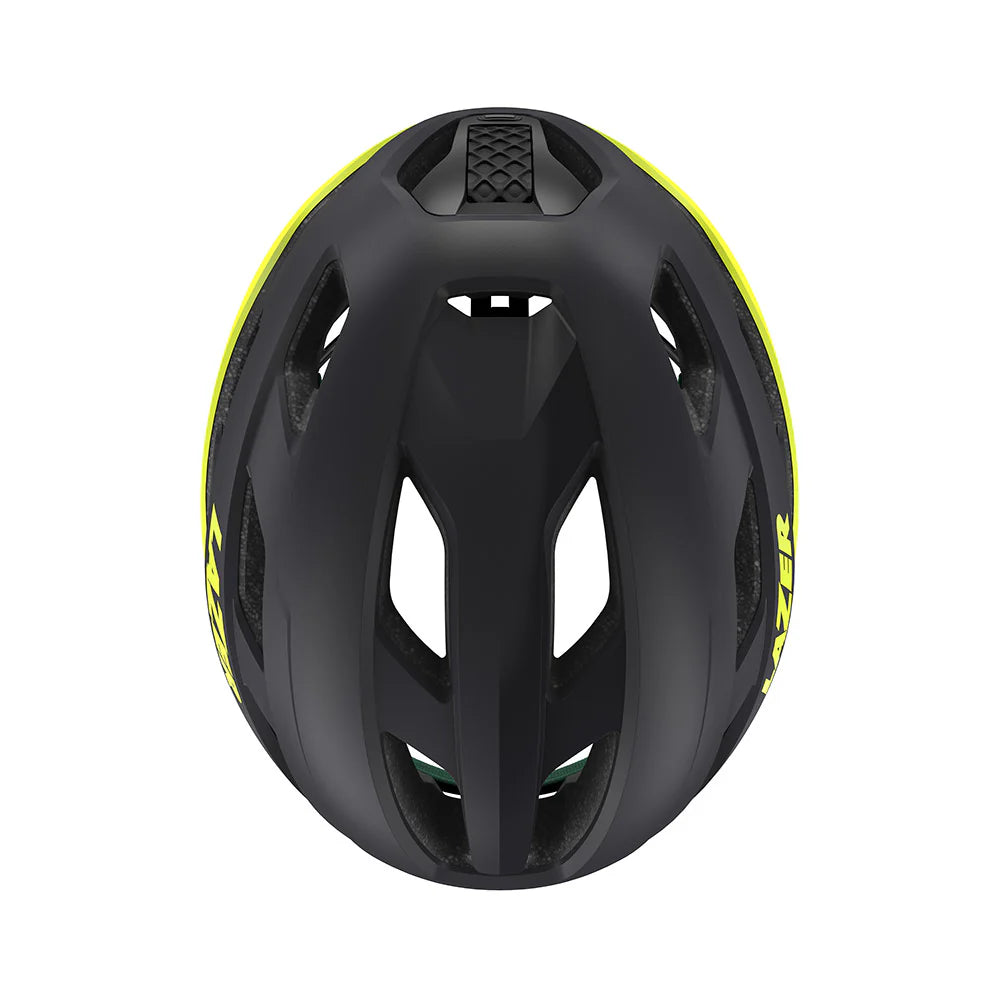 Lazer Strada Kineticore Road Helmet - Matte Grey Flash Yellow