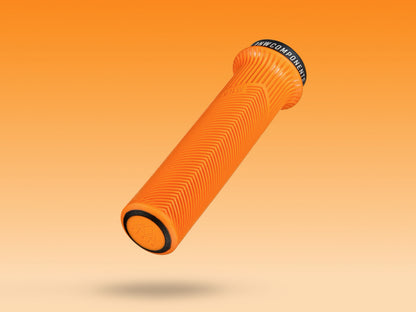 PNW Range XL MTB Grips - Safety Orange