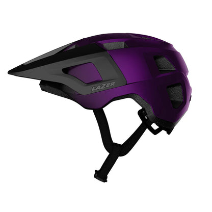 Lazer Lupo Kineticore MTB Helmet - Metallic Purple Black