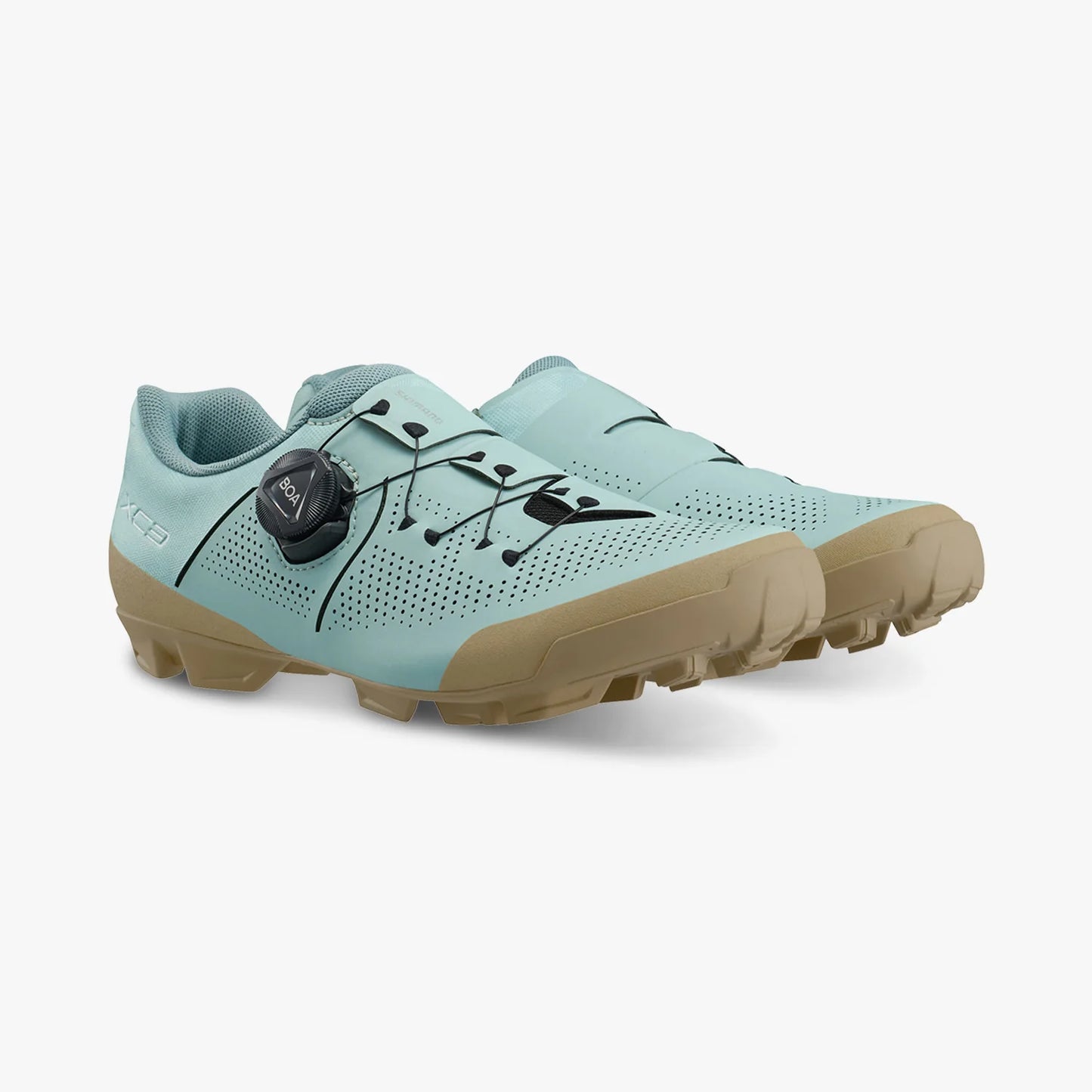 Shimano XC302 SPD MTB Shoe - Womens - Surf Blue