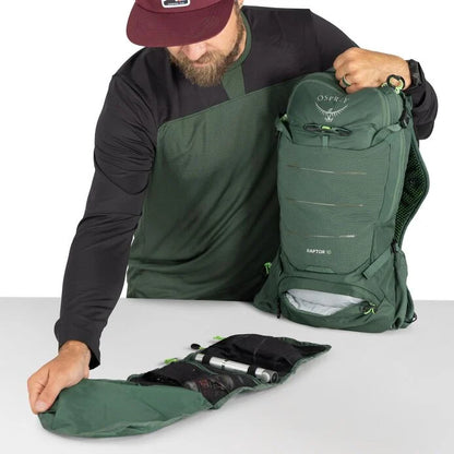 Osprey Raptor 10 Hydration Backpack - Pediment Gray