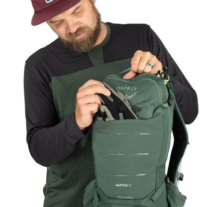 Osprey Raptor 10 Hydration Backpack - Pediment Gray
