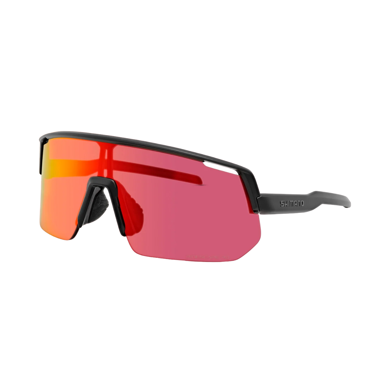Shimano Technium L Sunglasses - Matt Black - Ridescape Road Lens