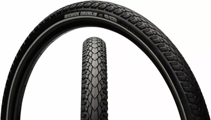 Kenda Kwick Drumlin Sport 26" E-Bike Tire - Reflective