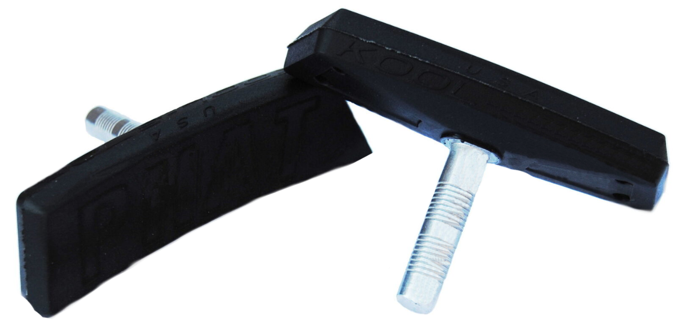 Kool Stop Phatt Padd BMX Brake Pads - Smooth Post - Black
