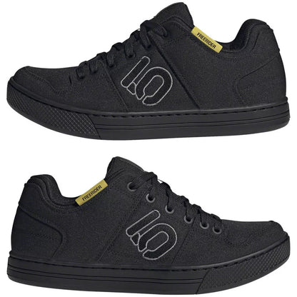 Five Ten Freerider Canvas Flat Pedal Shoe - Core Black-Dgh Solid Gray-Gray Five