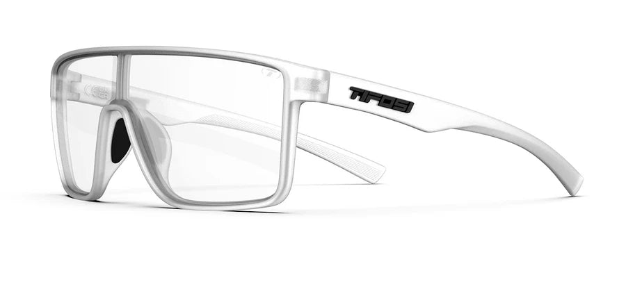 Tifosi Sanctum Single Lens Sunglasses - Satin Clear