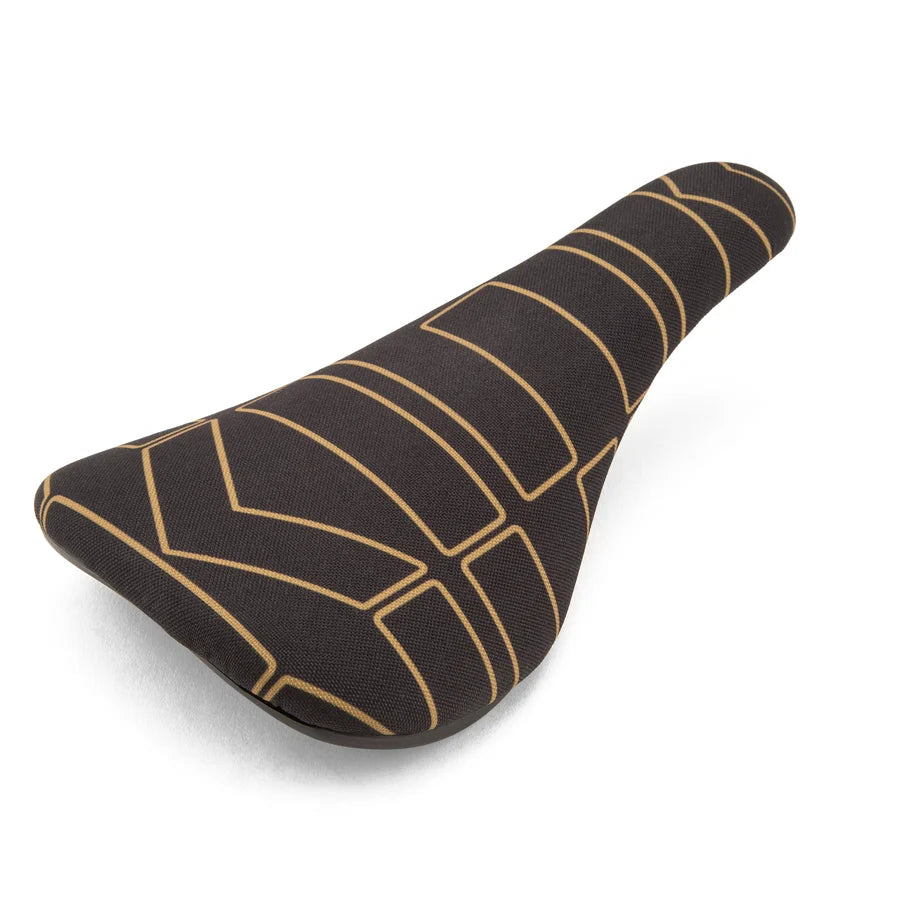 Kink BMX Big Slim Stealth Seat - Black-Gold
