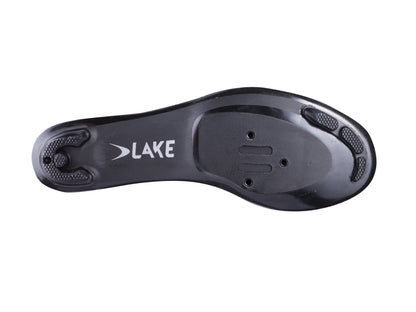 Lake CX177 Road Shoe - Wide - Matt Gray-Black