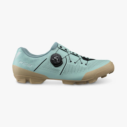 Shimano XC302 SPD MTB Shoe - Womens - Surf Blue