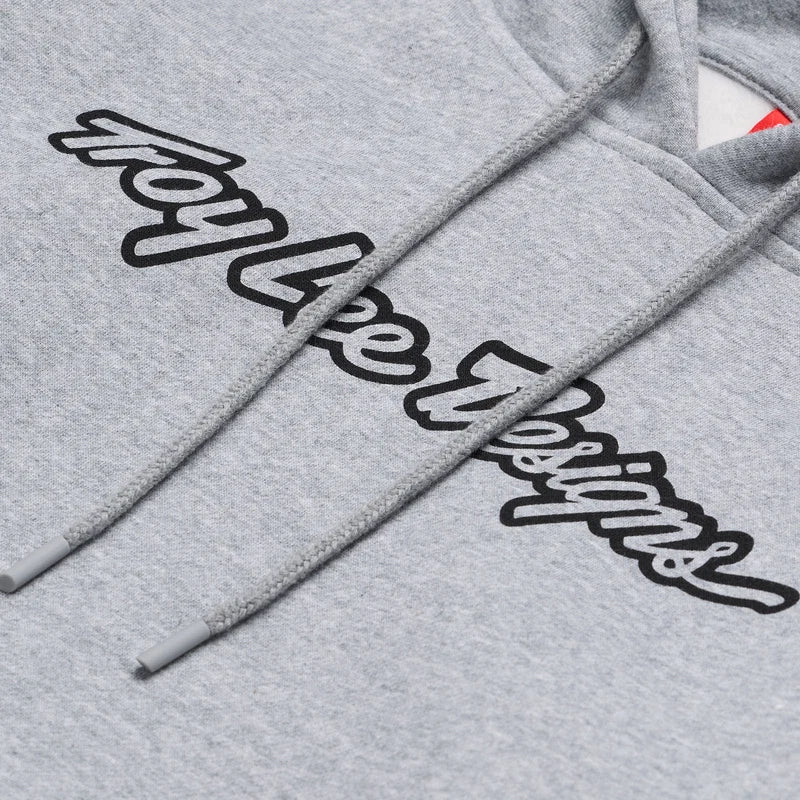 Troy Lee Designs Pullover Hoodie - Signature - Gray Heather