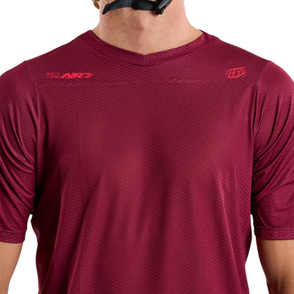 Troy Lee Designs Skyline Air Short Sleeve MTB Jersey - Oxblood