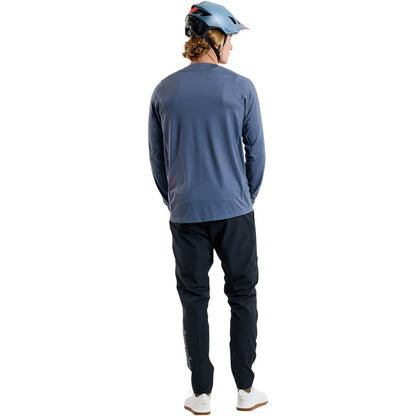 Troy Lee Designs Skyline Long Sleeve MTB Jersey - Steel Blue