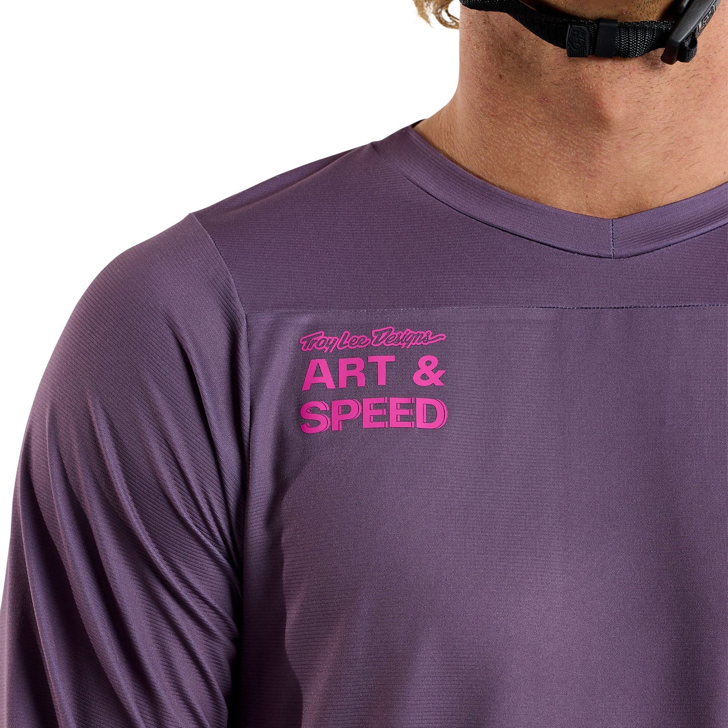 Troy Lee Designs Skyline Long Sleeve MTB Jersey - Radioscape - Deep Purple