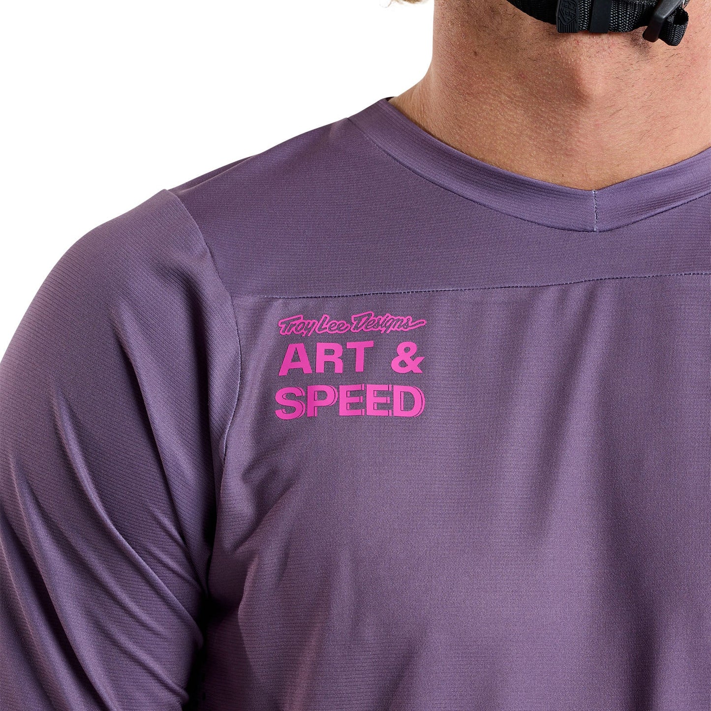 Troy Lee Designs Skyline Short Sleeve MTB Jersey - Radioscape - Deep Purple