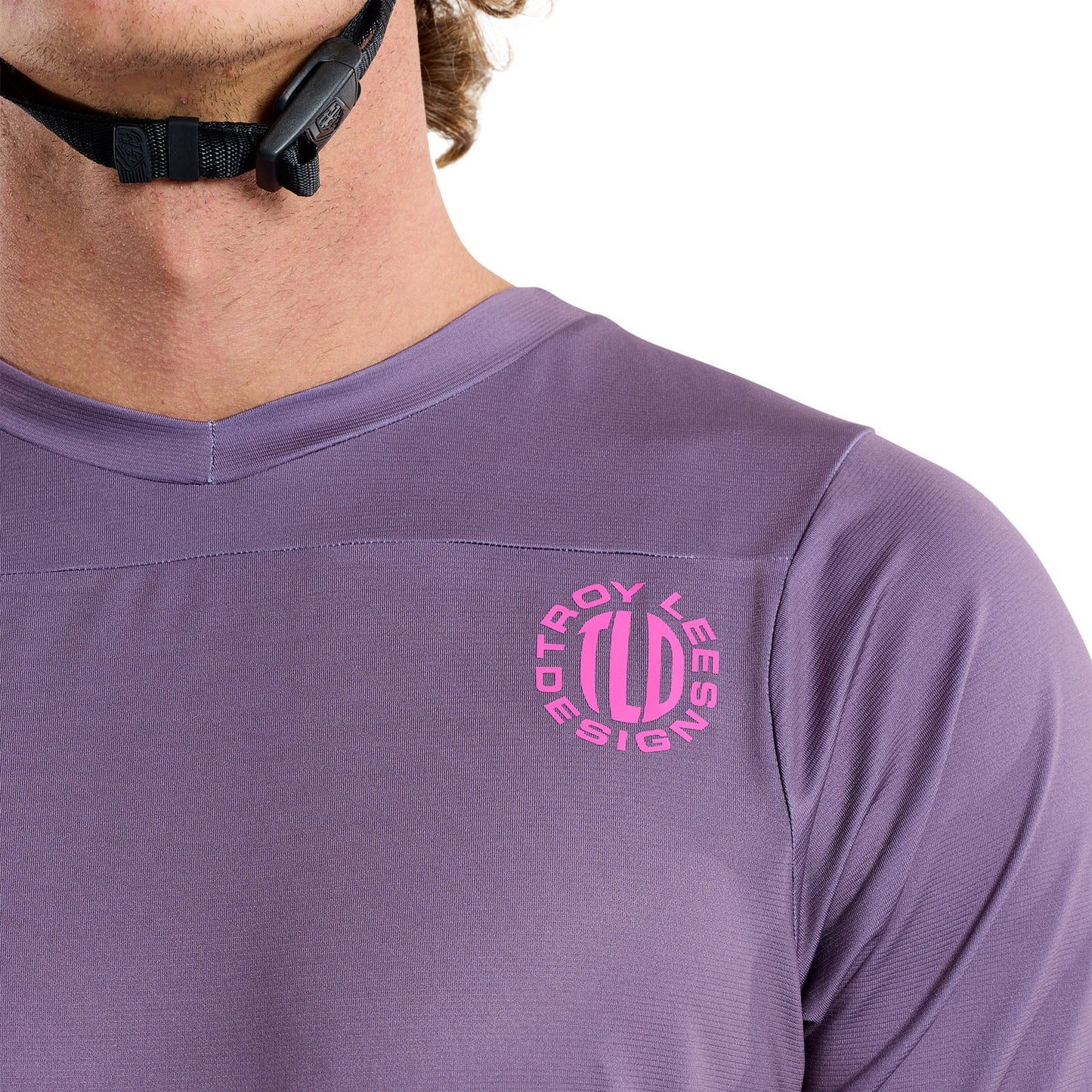 Troy Lee Designs Skyline Short Sleeve MTB Jersey - Radioscape - Deep Purple