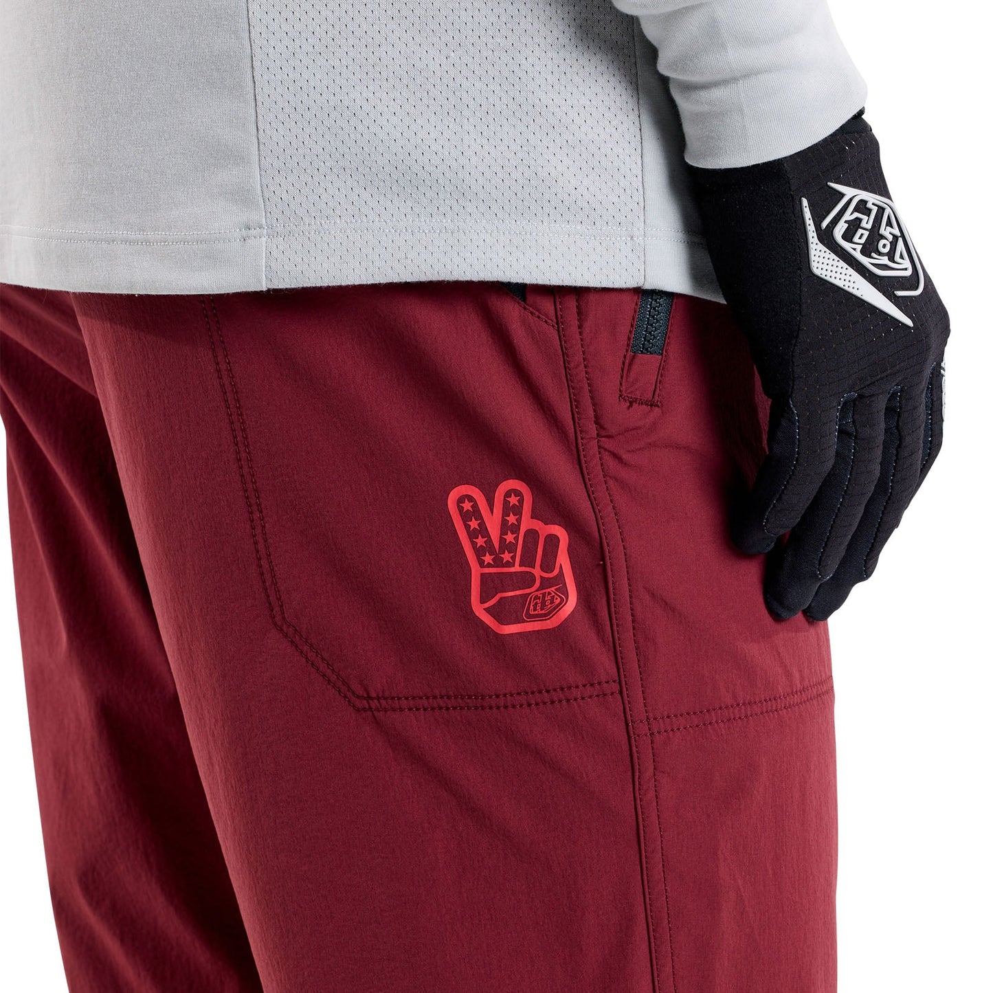 Troy Lee Designs Skyline Trail Short - Shell - Oxblood