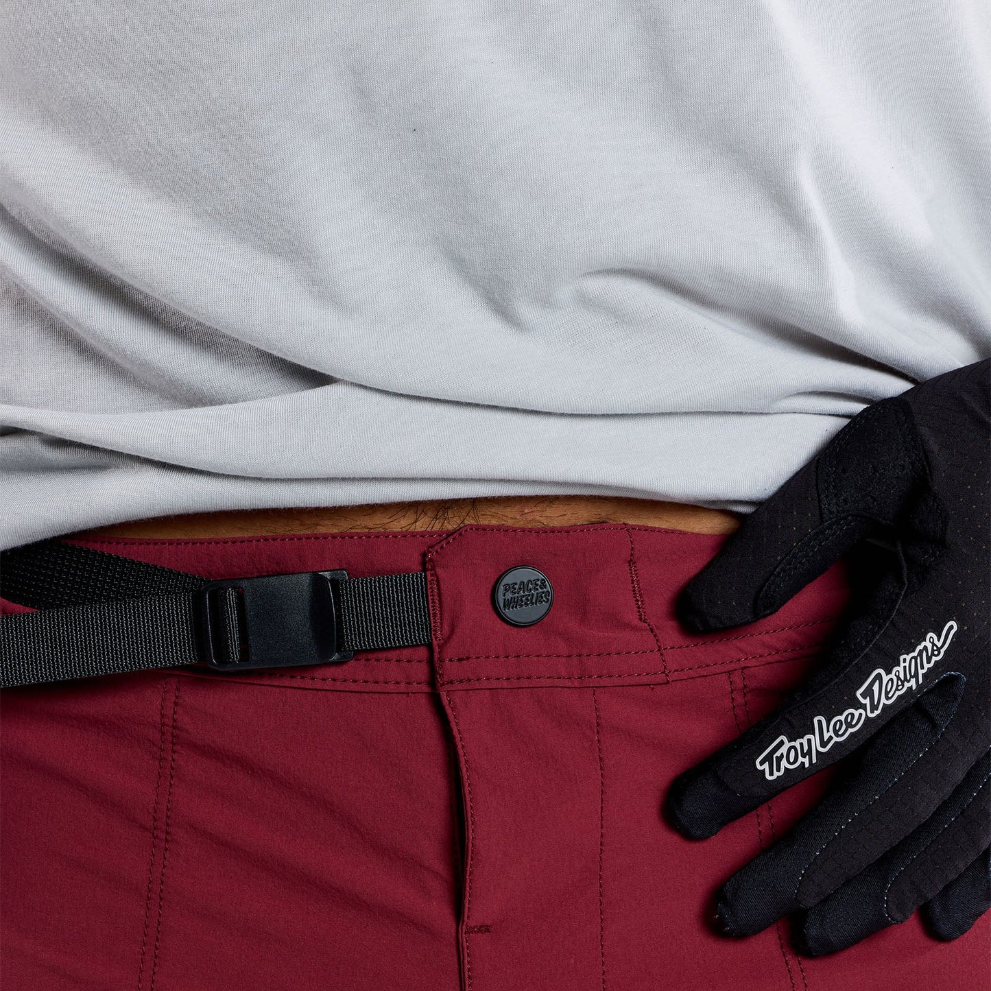 Troy Lee Designs Skyline Trail Short - Shell - Oxblood