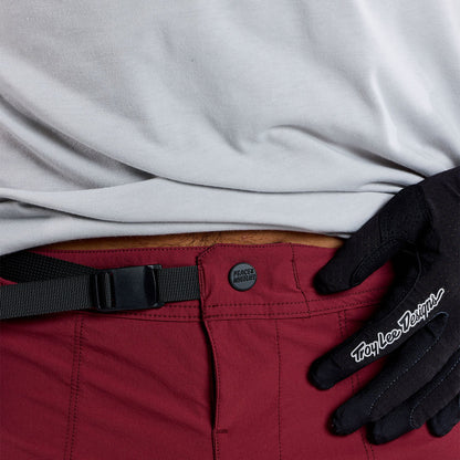 Troy Lee Designs Skyline Trail Short - Shell - Oxblood