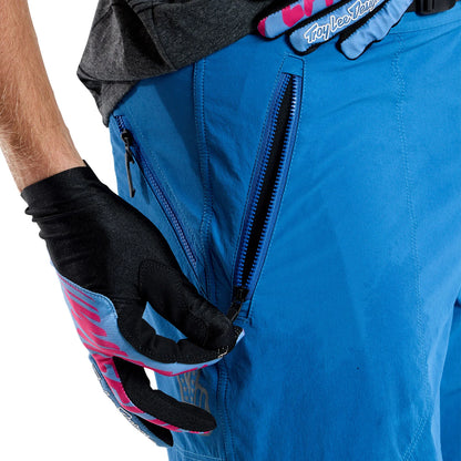 Troy Lee Designs Skyline Trail Short - Shell - Washed Out - Cobalt