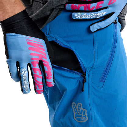 Troy Lee Designs Skyline Trail Short - Shell - Washed Out - Cobalt